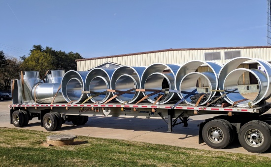 shipping ductwork